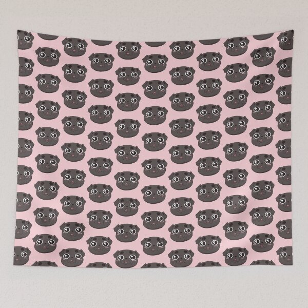 Item preview, Cute black pug face designed and sold by Yaragold.