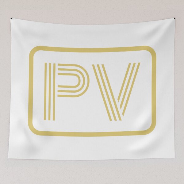 Item preview, PV Initials Gold Geometric Letters designed and sold by Jeallan Designs.
