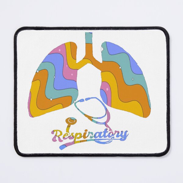 Item preview, Retro Colored Lungs For Respiratory designed and sold by natnat7w.