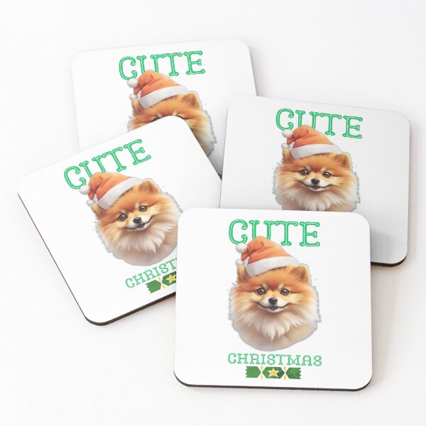 Item preview, Pomeranian Cute Christmas Cracker in Santa Hat designed and sold by Thinglish Lifestyle.