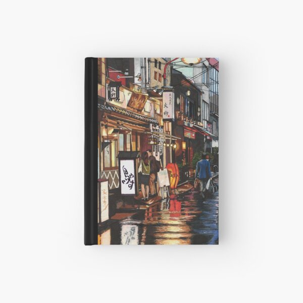 After The Rain in Tokyo Hardcover Journal
