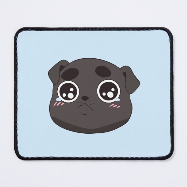 Item preview, Cute sad black pug face designed and sold by Yaragold.
