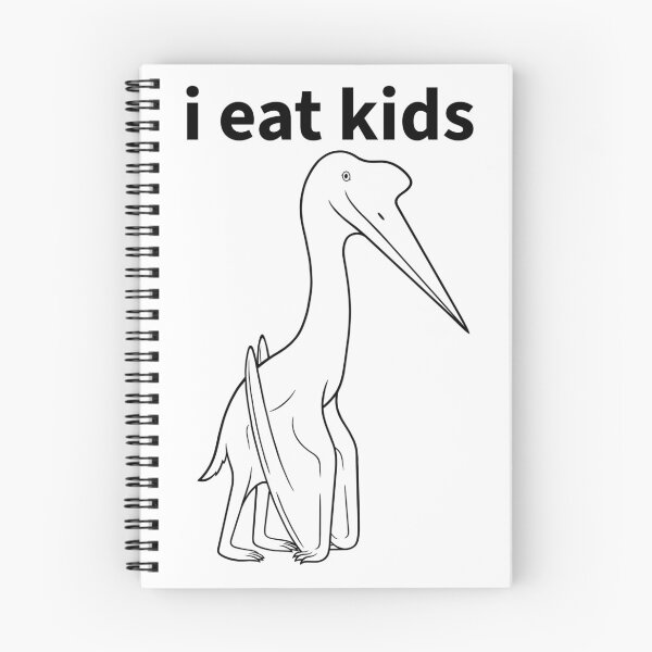 Item preview, Azhdarchids in a Nutshell (I eat kids meme) designed and sold by TroodonVet.