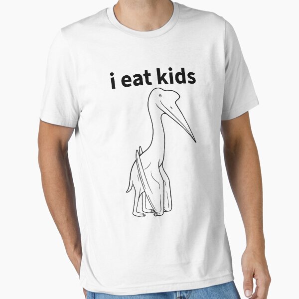 Item preview, Azhdarchids in a Nutshell (I eat kids meme) designed and sold by TroodonVet.