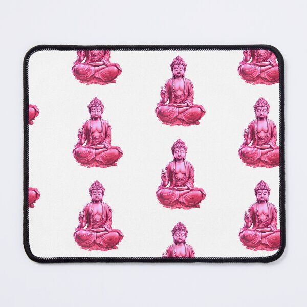 Item preview, Pink Buddha Statue Sticker designed and sold by MartynGrey.