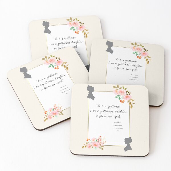 Item preview, Pride & Prejudice - Elizabeth Bennet - Quote designed and sold by Laura Leighton.