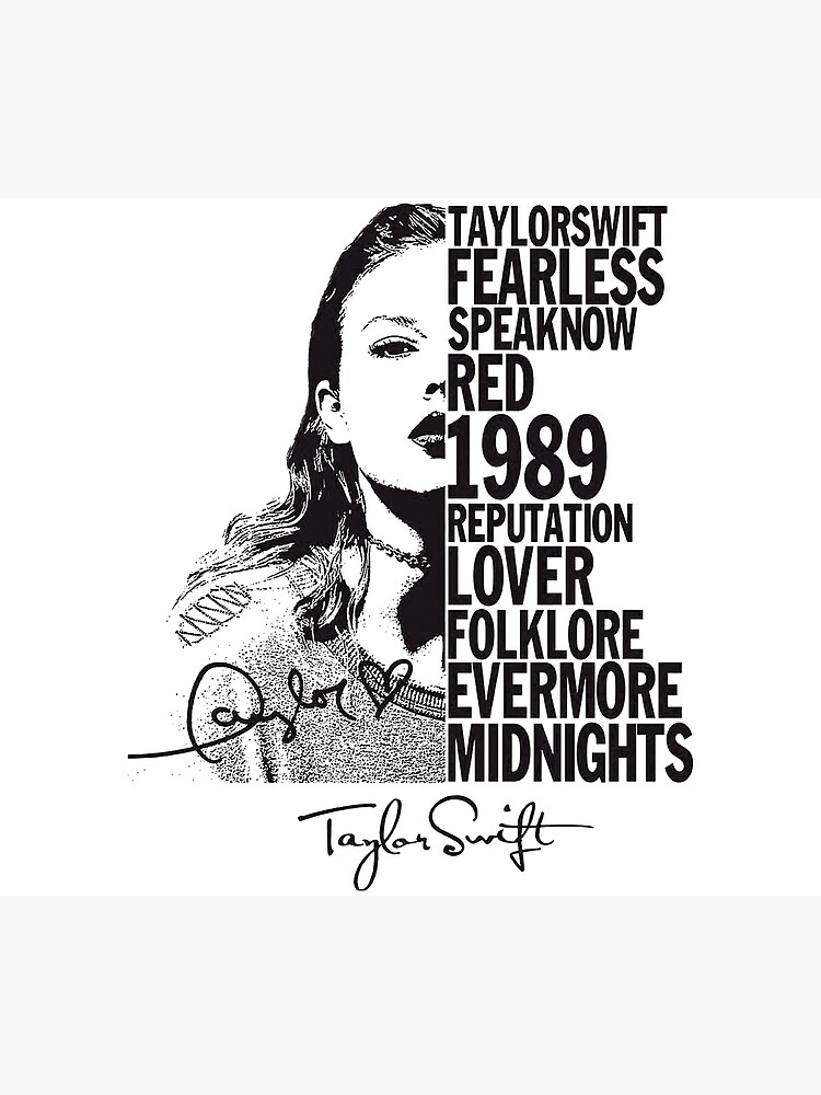 Taylor Swift CD Albums Framed Covers Un Signed Eras Tour Merchandise Lover  1989