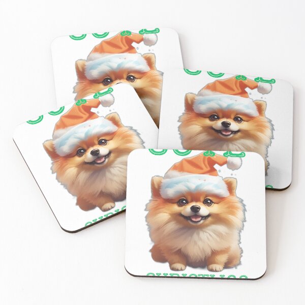 Item preview, "Santa Paws" Pomeranian Christmas Magic designed and sold by Thinglish Lifestyle.