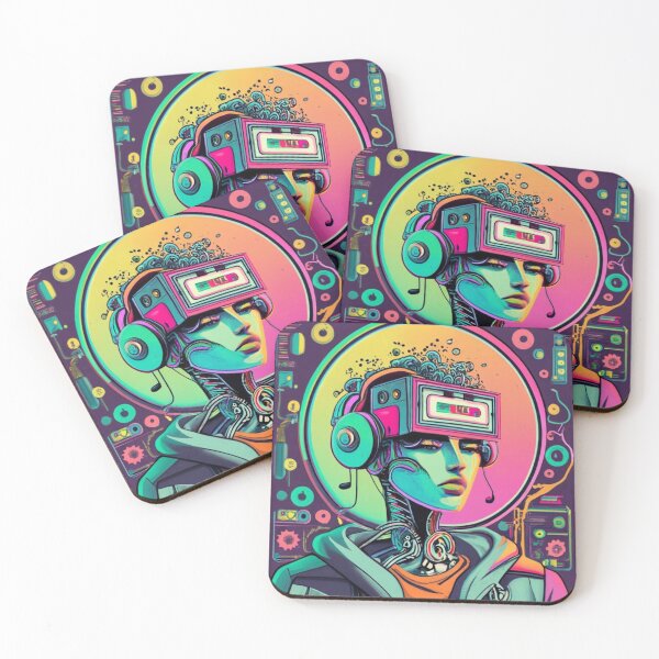 Item preview, RoboRetro: Melodies of the Mind designed and sold by Marcus Lawrence.