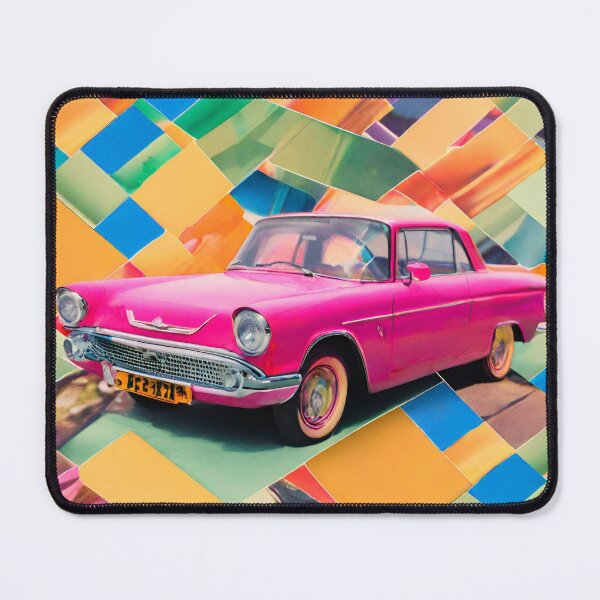 Item preview, Pink Car in Patterns designed and sold by PatternXS.