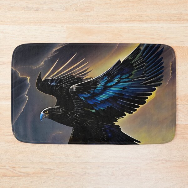 Item preview, Flying Black Eagle, Ai Generated Art  designed and sold by ACC .