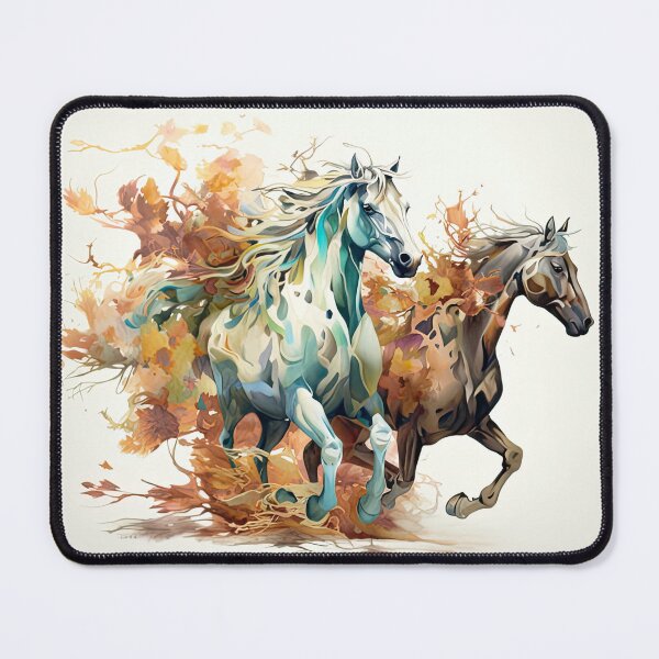 Item preview, Two Wild Horses Running designed and sold by MaryFiore.