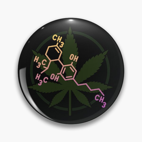 Item preview, Cannabis THC Molecule  designed and sold by AAcrew.