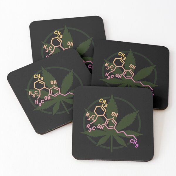 Item preview, Cannabis THC Molecule  designed and sold by AAcrew.
