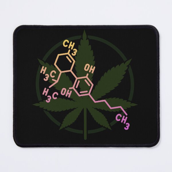 Item preview, Cannabis THC Molecule  designed and sold by AAcrew.