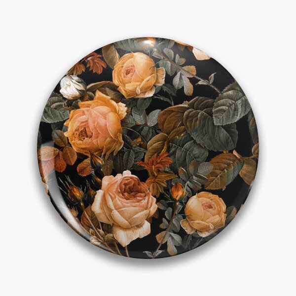 Item preview, Pastel Color Rose Garden Night designed and sold by Burcu Korkmazyurek.
