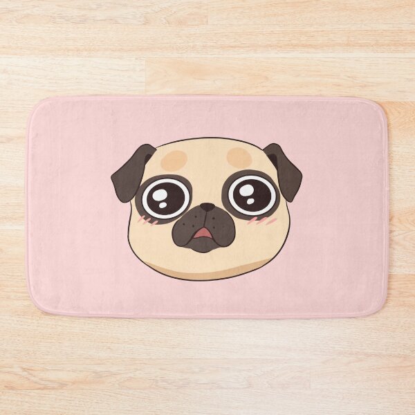 Item preview, Cute sad pug face designed and sold by Yaragold.