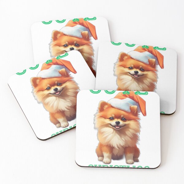 Artikelvorschau, Pomeranians festlicher Feiertagsglanz entworfen und verkauft von Thinglish Lifestyle.