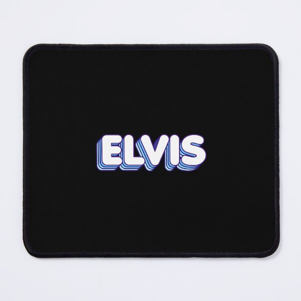 Item preview, Blue Layers Elvis Name Label (Black) designed and sold by NafilNafiz.