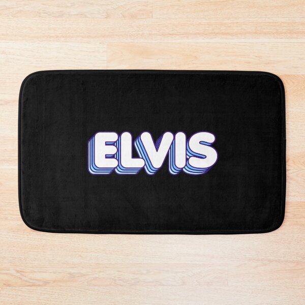 Item preview, Blue Layers Elvis Name Label (Black) designed and sold by NafilNafiz.