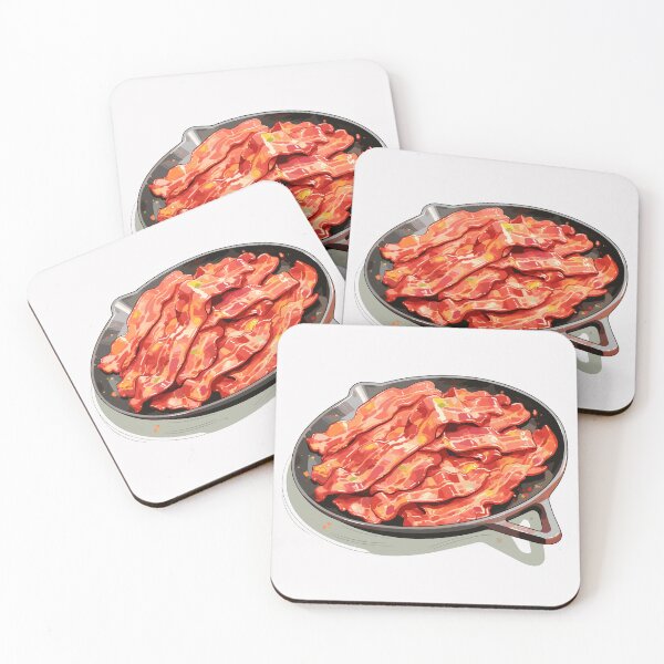 Item preview, Breakfast's Best: Bacon Pan Art designed and sold by PersonalSpacePH.