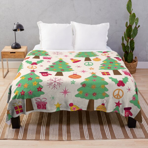 Item preview, Hippie Holiday Groovy Christmas Tree designed and sold by Yasminepatterns .
