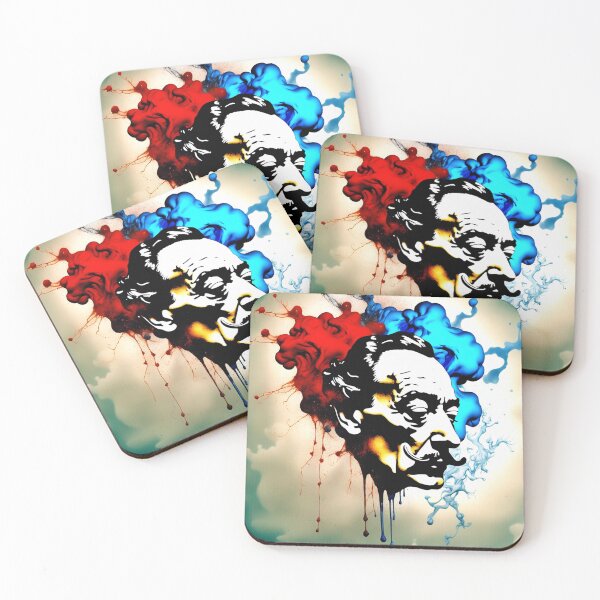 Item preview, Salvador Dali, was a Spanish surrealist artist renowned for his technical skill Sticker designed and sold by AiPoliviosArt.