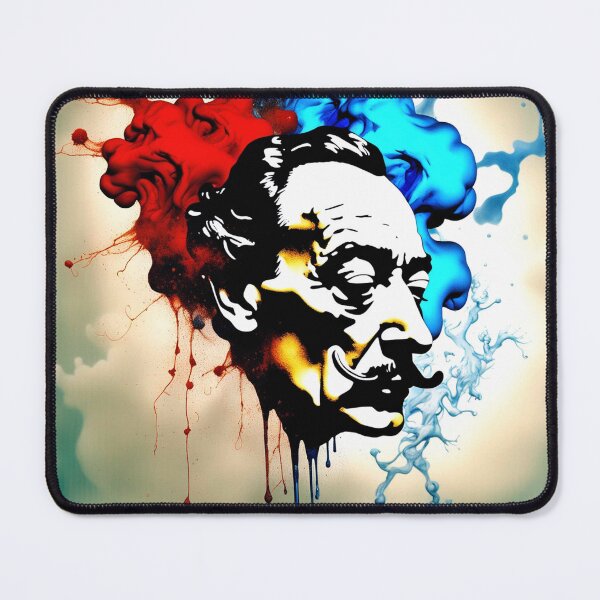 Item preview, Salvador Dali, was a Spanish surrealist artist renowned for his technical skill Sticker designed and sold by AiPoliviosArt.