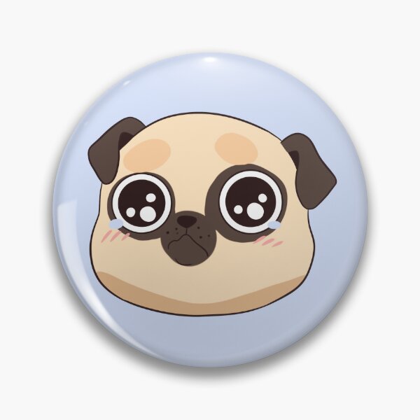 Item preview, Cute sad pug face designed and sold by Yaragold.