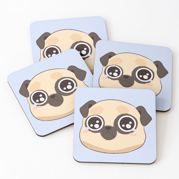 Item preview, Cute sad pug face designed and sold by Yaragold.
