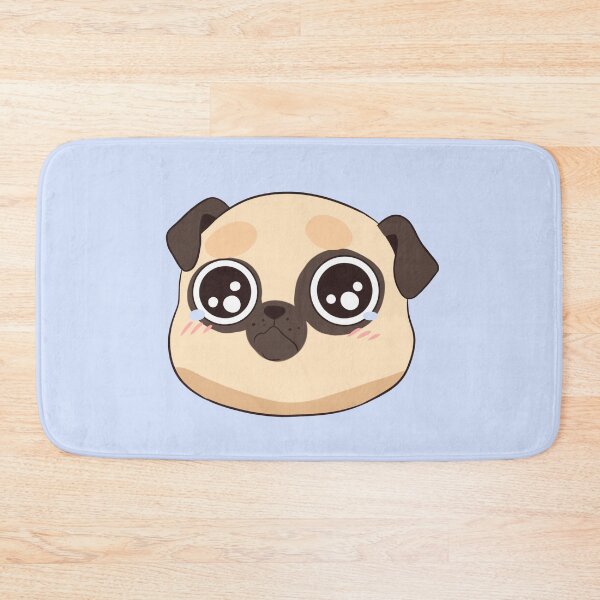 Item preview, Cute sad pug face designed and sold by Yaragold.