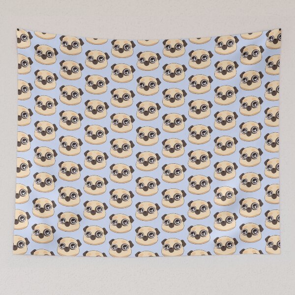 Item preview, Cute sad pug face designed and sold by Yaragold.