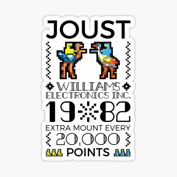 Artikel-Vorschau von Joust Arcade-Design, designt und verkauft von Silurostudio.