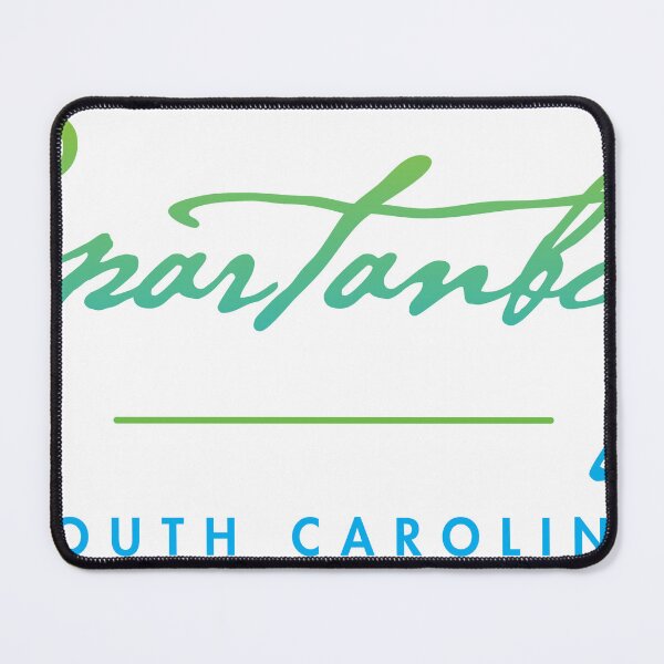 Item preview, Spartanburg South Carolina Typographic Design designed and sold by Futurebeachbum.