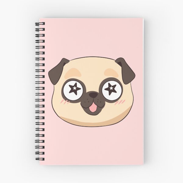 Item preview, Cute happy pug face designed and sold by Yaragold.