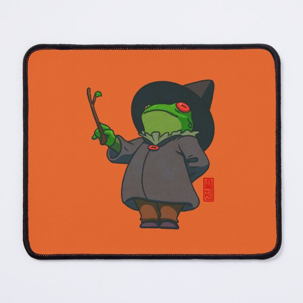 Item preview, witchy fall halloween vibes frog designed and sold by DingHuArt.