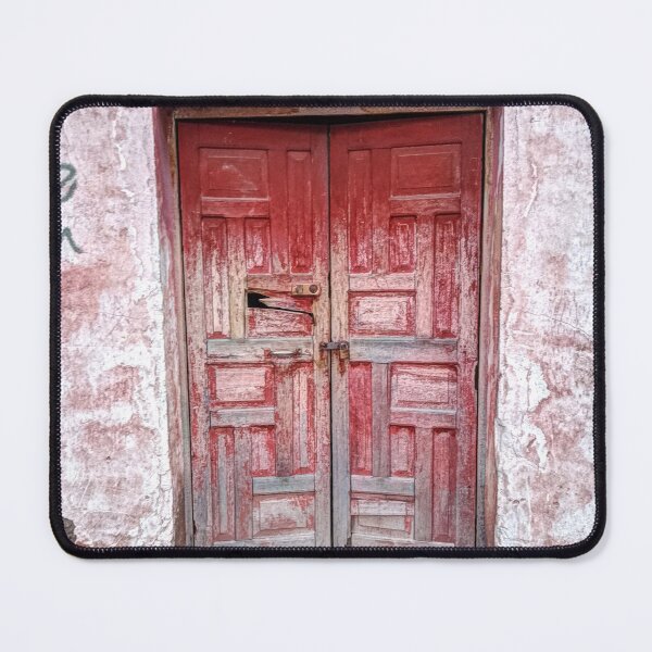 Item preview, Rustic red wooden door designed and sold by MadaruCreations.