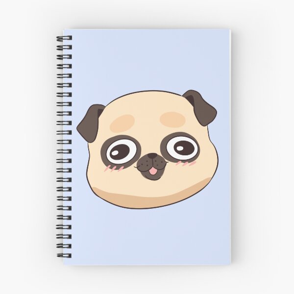 Item preview, Cute happy pug face designed and sold by Yaragold.