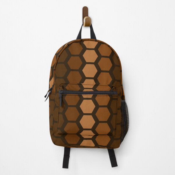 Item preview, Brown hexagon seamless pattern designed and sold by NAGNE.
