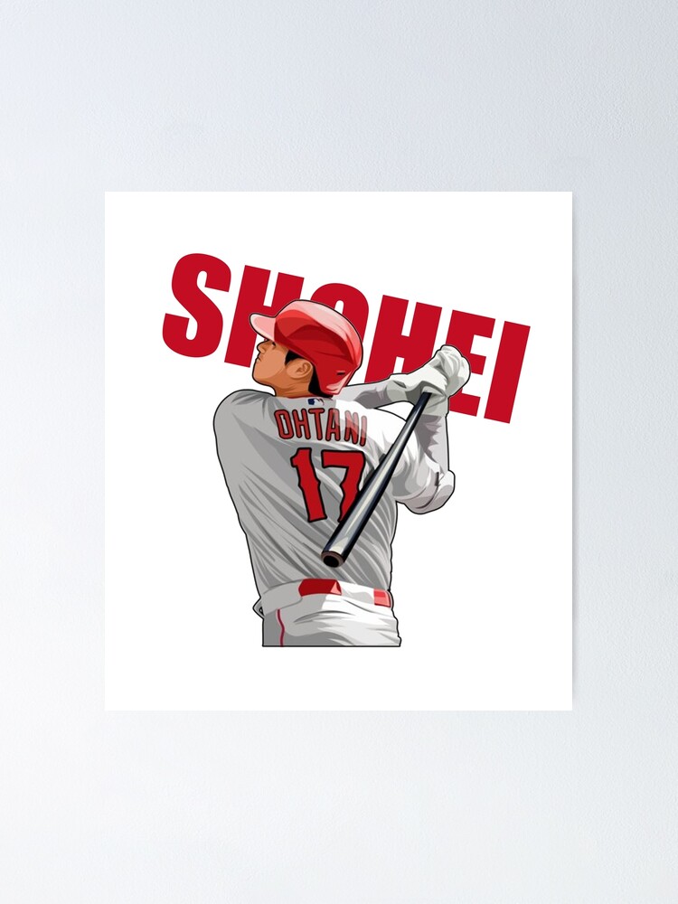 Free download Shohei Ohtani Los Angeles Anaheim Baseball Poster