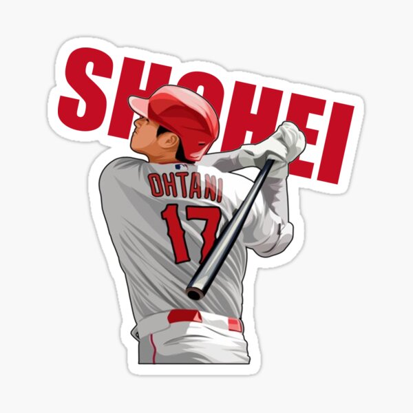 Shohei Ohtani Vinyl Sticker Waterproof Bumper Sticker Laptop Window Decal  5inch FUTCHER-SM-STICKERS-1976