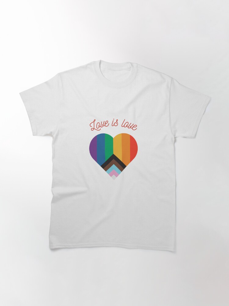 Discover Love is love - Pride t-shirt Classic T-Shirt