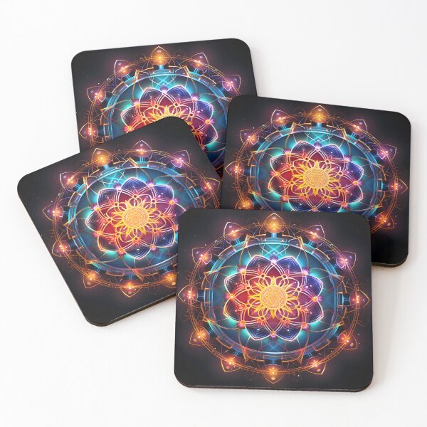 Item preview, Electric Mandala #1 designed and sold by GammarayPrints.