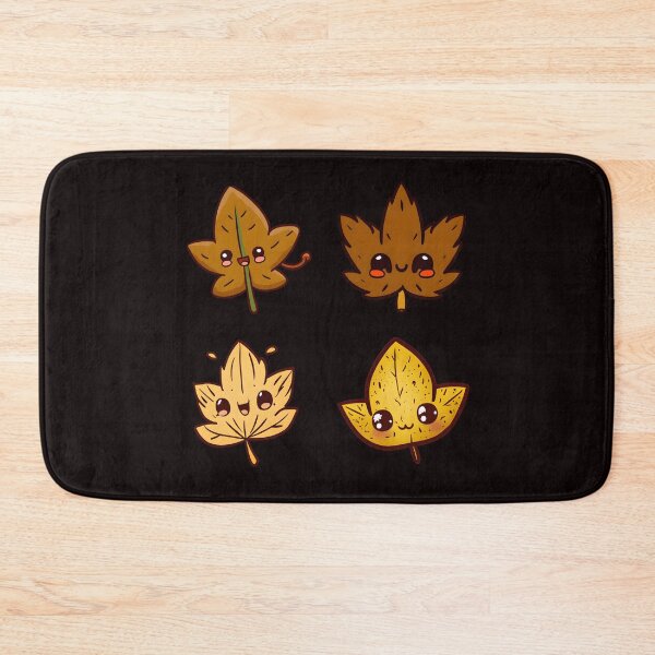 Item preview, Cute Kawaii Fall Leaf Sticker Pack designed and sold by Pattern-Way.