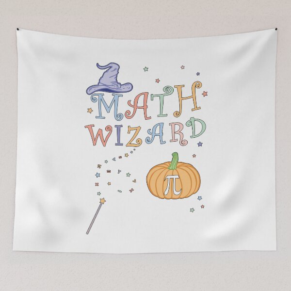 Item preview, Cute Halloween Math Teacher Wizard Hat Pi Pumpkin designed and sold by Eng-Sun.