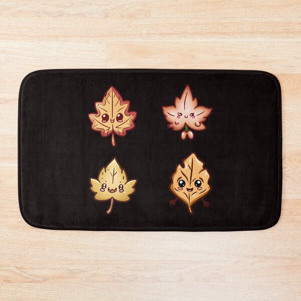 Item preview, Cute Kawaii Autumn Leaf Sticker Pack designed and sold by Pattern-Way.