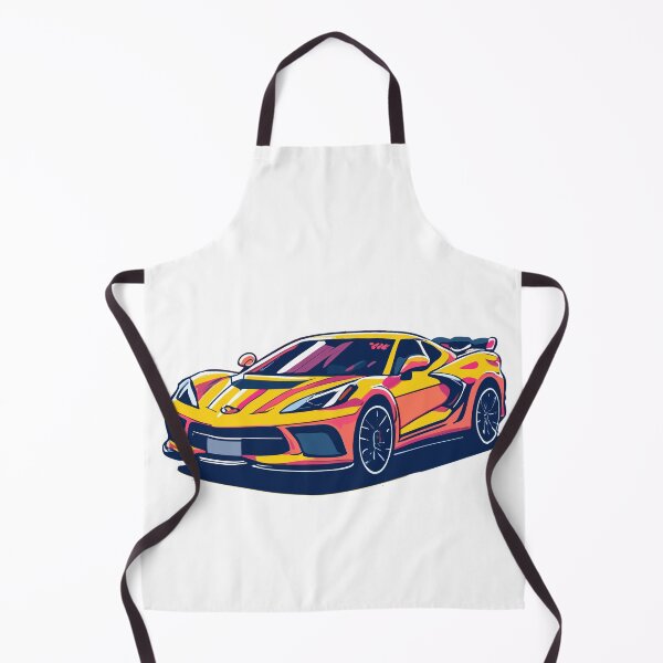 Item preview, Chevrolet Corvette - Cartoon Design designed and sold by PoppinDesigner.