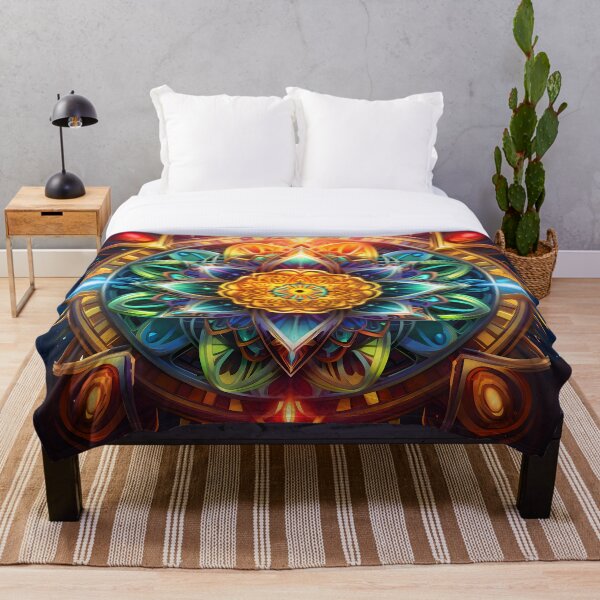 Item preview, Electric Mandala #4 designed and sold by GammarayPrints.