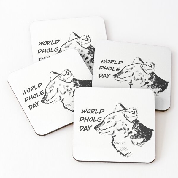 Item preview, World Dhole Day designed and sold by dinnydaynaart.
