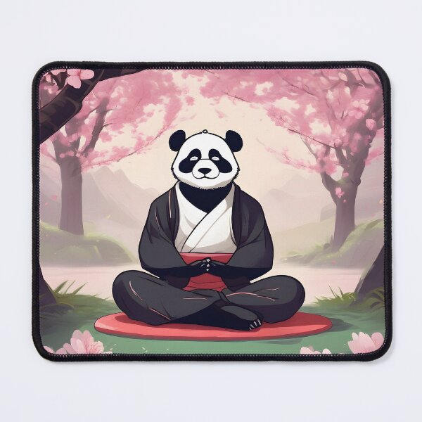 Item preview, Meditating Panda designed and sold by MeiriTheMan.